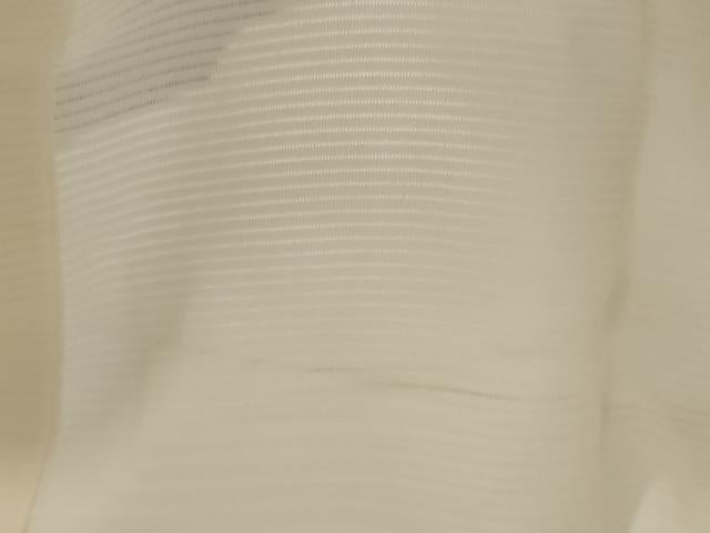 平和屋着物＊夏物　長襦袢　絽　生成り色　正絹　逸品　AABK8862st