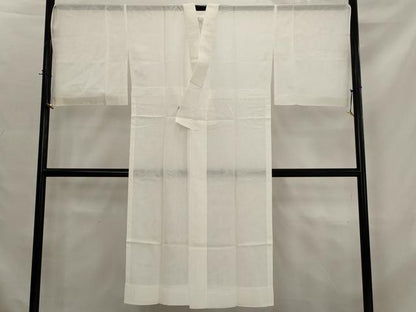 平和屋着物＊夏物　長襦袢　絽　白色　正絹　逸品　AABK8863st