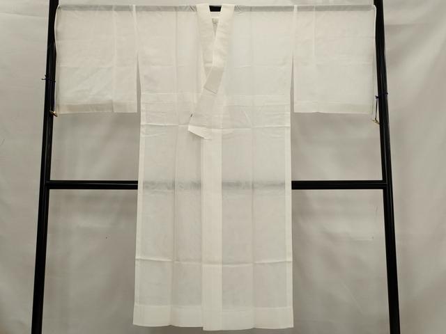 平和屋着物＊夏物　長襦袢　絽　白色　正絹　逸品　AABK8863st