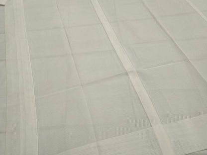 平和屋着物＊夏物　長襦袢　絽　白色　正絹　逸品　AABK8863st