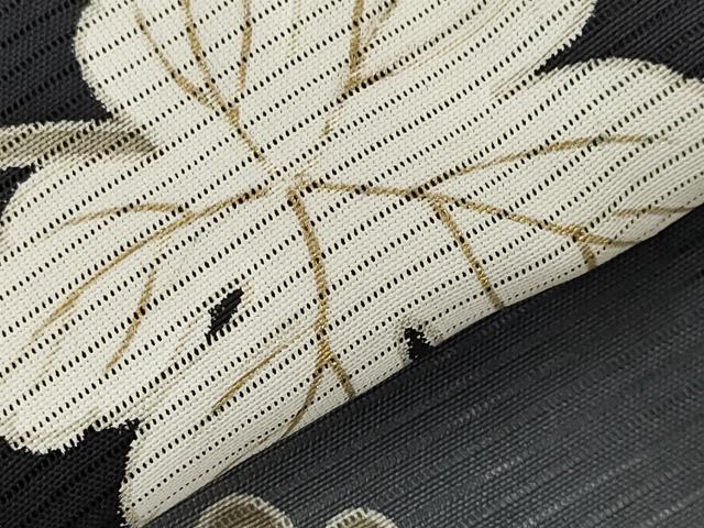 平和屋着物＊夏物　訪問着　絽　糸瓜　暈し染め　金彩　正絹　逸品　AABK8879st