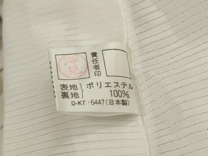 平和屋着物＊夏物　長襦袢　絽　白色　洗える着物　AABK8887st