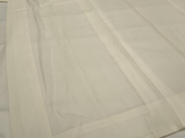 平和屋着物＊夏物　長襦袢　絽　生成り色　正絹　逸品　AABK8890st