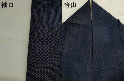 平和屋着物＊夏物　本場大島紬　夏大島　草葉文　正絹　逸品　AABK8910st