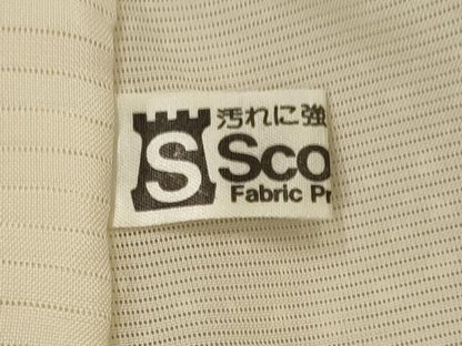 平和屋着物＊夏物　訪問着　絽　刺繍　短冊花文　金糸　金彩　正絹　逸品　AABK8911st