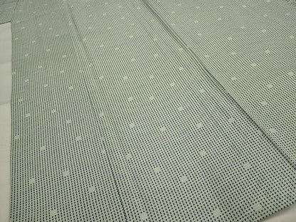 平和屋着物＊夏物　小紋　絽　霞文　正絹　逸品　AABK8913st