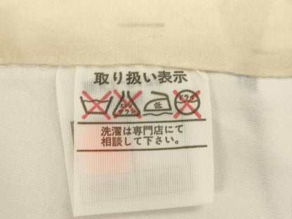 平和屋着物[]お宮参り　男の子　祝着　産着　初着　のしめ　鷹　吉祥地紙文　金彩　逸品　AABK8937ja