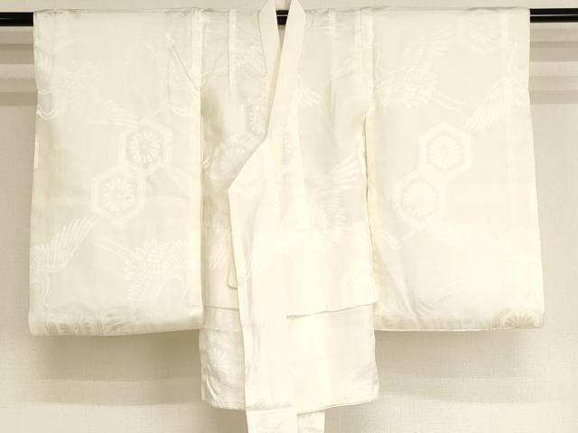 平和屋着物[]七五三　男の子　一つ身　祝着・長襦袢(袷)セット　鷹風景文　暈し染め　金彩　逸品　AABK8939ja