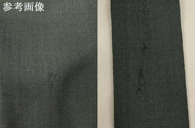 平和屋本店▼男性　行灯袴　墨色地　法衣　寺院　仏具　仏教　僧侶　神職　装束　AABK8975ja