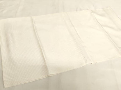 平和屋本店▼夏物 半帽子2点セット 絽 筒状にスリット入り 生成り色地 肌色地 箱付き 法衣 寺院 仏具 仏教 僧侶 神職 装束 AABK8989ja