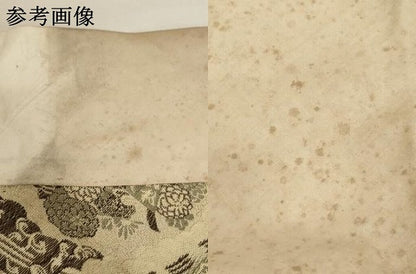 平和屋本店▼打敷　内敷　三角　鳳凰花文　法衣　寺院　仏具　仏教　僧侶　神職　装束　AABK9020ja