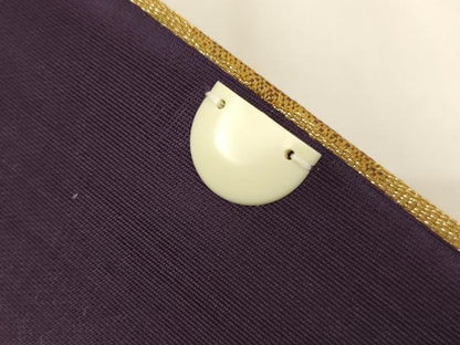 平和屋本店▼御経本・念珠入れ　金襴　遠山文　箱付き　法衣　寺院　仏具　仏教　僧侶　神職　装束　未使用　AABK9040ja