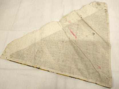 平和屋本店▼打敷　内敷　三角　飛鶴文　法衣　寺院　仏具　仏教　僧侶　神職　装束　AABK9091ja