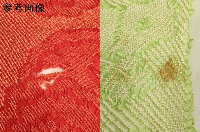 平和屋着物[]七五三　女の子　和装小物　帯揚げ25枚セット　総絞り　中抜き絞り　正絹　逸品　AABK9100ja