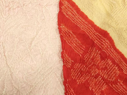 平和屋着物[]七五三　女の子　和装小物　帯揚げ25枚セット　総絞り　中抜き絞り　正絹　逸品　AABK9100ja