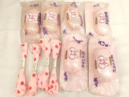 平和屋着物[]七五三　女の子　和装小物　着付け用品まとめて10点セット　帯板　帯枕　腰紐　逸品　未使用　AABK9115ja