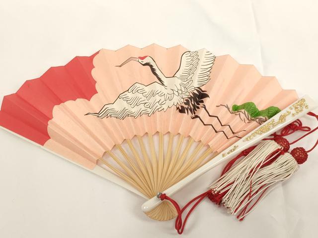 平和屋着物[]七五三　女の子　和装小物セット(草履・バッグ・扇子・筥迫・ビラ簪)　逸品　AABK9119ja