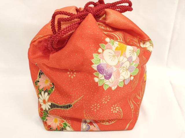 平和屋着物[]七五三　女の子　和装小物セット(草履・巾着・扇子・筥迫・ビラ簪)　逸品　AABK9125ja