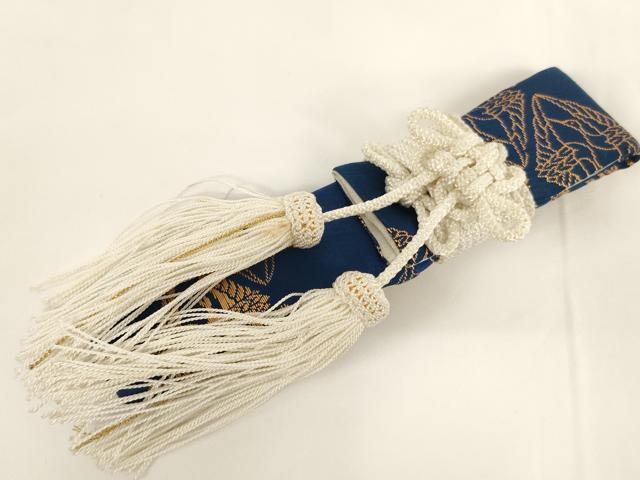 平和屋着物[]七五三　男の子　和装小物セット(草履・角帯・刀袋・扇子)　逸品　AABK9138ja