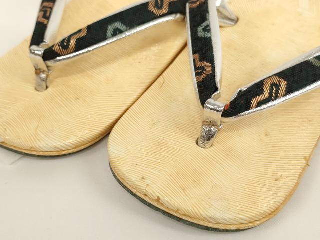 平和屋着物[]七五三　男の子　和装小物セット(草履・羽織紐・刀袋・お守り)　逸品　AABK9139ja
