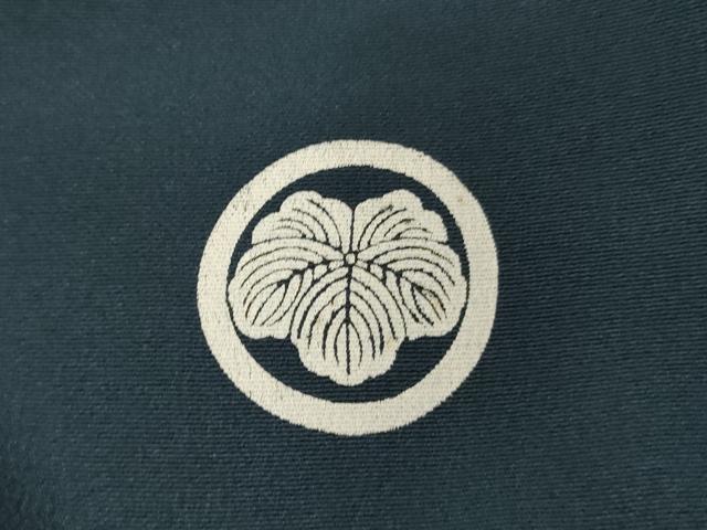 平和屋着物[]お宮参り　男の子　祝着　産着　初着　のしめ　武具　暈し染め　金彩　正絹　逸品　AABK9152ja