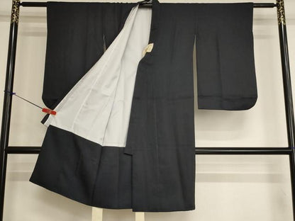 平和屋着物[]七五三　男の子　祝着・羽織セット　鷹　正倉院花文　暈し染め　金銀彩　洗える着物　AABK9159ja