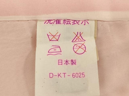平和屋着物[]七五三　女の子　３歳　祝着　三つ身　駒刺繍　片輪車花文　金彩　AABK9183ja