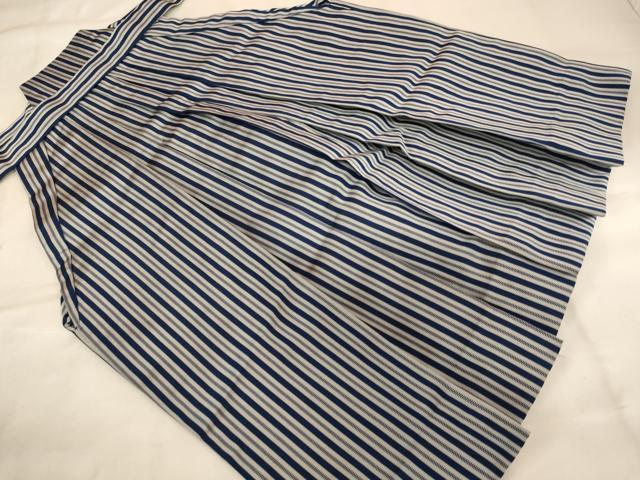 平和屋着物[]七五三　男の子　羽織・行灯袴・小物セット　草花文　洗える着物　AABK9249ja