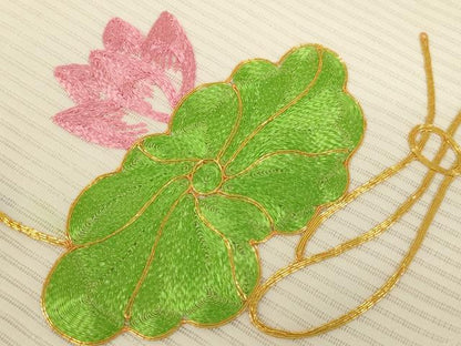 平和屋本店▼打敷 内敷7点セット 三角 駒刺繍 金襴 西陣織 草花文 未使用品あり 法衣 寺院 仏具 仏教 僧侶 神職 装束 AABK9302ja