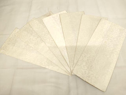 平和屋本店▼打敷　内敷7点セット　金襴　菊　法衣　寺院　仏具　仏教　僧侶　神職　装束　AABK9305ja