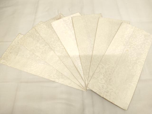 平和屋本店▼打敷　内敷7点セット　金襴　菊　法衣　寺院　仏具　仏教　僧侶　神職　装束　AABK9305ja