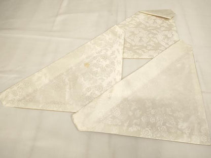 平和屋本店▼打敷　内敷3点セット　三角　金襴　下り藤　法衣　寺院　仏具　仏教　僧侶　神職　装束　AABK9315ja