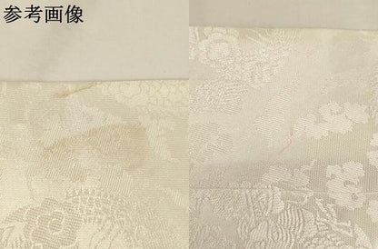 平和屋本店▼打敷　内敷2点セット　三角　金襴　抱き牡丹　法衣　寺院　仏具　仏教　僧侶　神職　装束　AABK9317ja