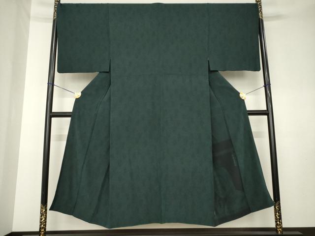 平和屋着物●男性　染処古今　安江敏弘　江戸小紋　弥靭菩薩像　正絹　逸品　AABK9331ck