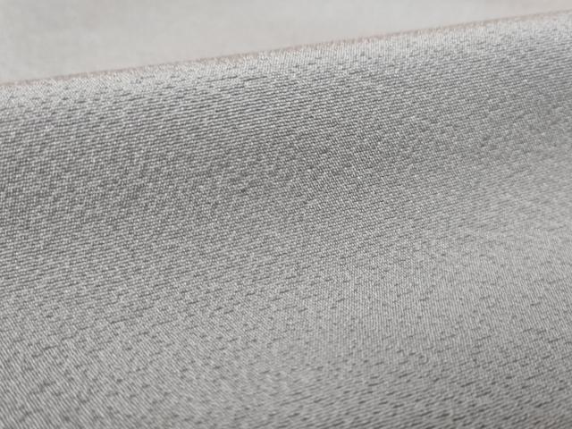 平和屋着物●上質な色無地　源氏鼠色　正絹　逸品　AABK9345ck