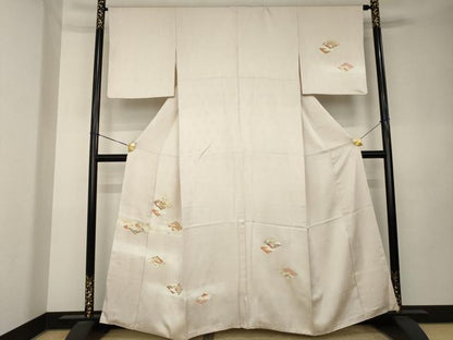 平和屋着物●訪問着　源氏香花文　暈し染め　金彩　鈴乃屋扱い　正絹　逸品　AABK9353ck