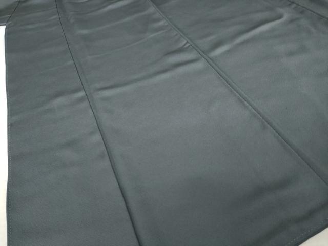 平和屋着物●国際的伝統工芸作家　十二代・藤林徳扇　苑寿 　色無地　蝋色　正絹　逸品　AABK9358ck