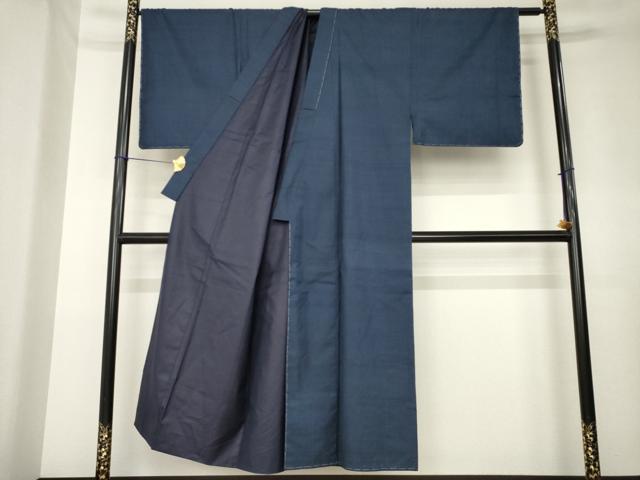 平和屋着物●男性　本場大島紬　アンサンブル　100亀甲　総詰め　植田登美義作　証紙付き　正絹　逸品　AABK9385ck
