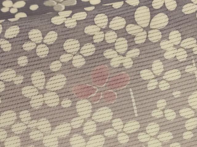 平和屋着物＊夏物　訪問着　絽　枝垂れ花文　暈し染め　正絹　逸品　AABK9404jd
