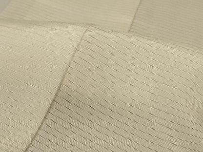 平和屋着物＊夏物　長襦袢　絽　鳥の子色　正絹　逸品　AABK9409jd
