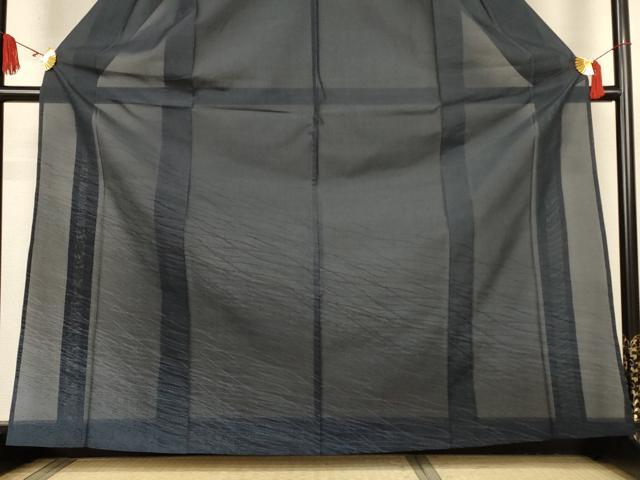 平和屋着物＊夏物　訪問着　夏大島　霞文　正絹　逸品　AABK9419jd