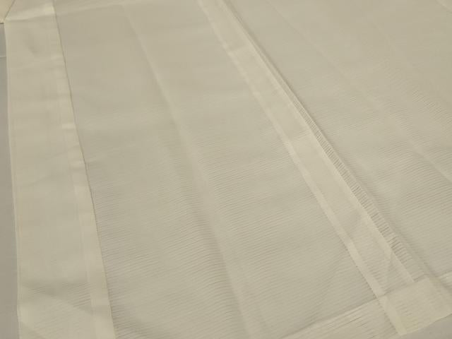 平和屋着物＊夏物　長襦袢　絽　生成り色　洗える着物　AABK9420jd