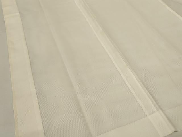 平和屋着物＊夏物　長襦袢　絽　白色　洗える着物　AABK9422jd