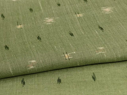 平和屋着物＊夏物　紗紬　絣文　正絹　逸品　AABK9427jd