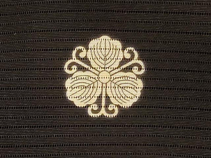平和屋着物＊夏物　黒留袖　絽　作家物　風景文　暈し染め　金彩　正絹　逸品　AABK9428jd