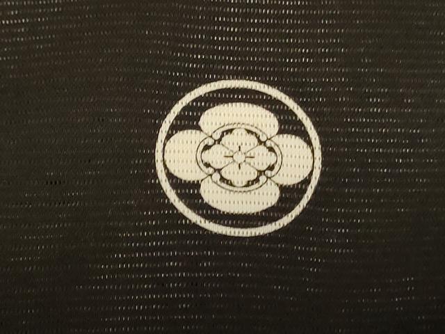 平和屋着物＊夏物　黒留袖　絽　駒刺繍　草花文　暈し染め　正絹　逸品　AABK9438jd