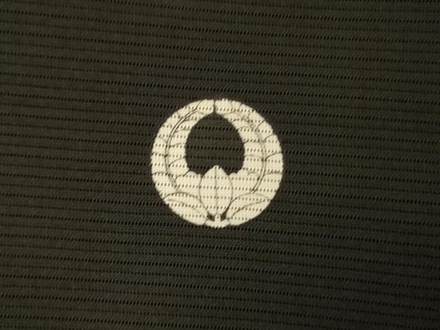 平和屋着物＊夏物　黒留袖　絽　駒刺繍　風景草花文　金彩　正絹　逸品　AABK9439jd