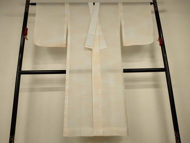 平和屋着物＊夏物　洗える最高級着物　＜英＞はなぶさ謹製　長襦袢　変わり絽　霞文　洗える着物　AABK9445jd