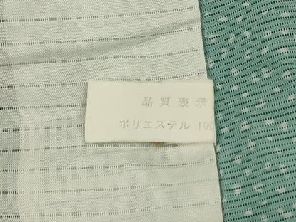 平和屋着物＊夏物　小紋　絽　舞花文　洗える着物　AABK9452jd