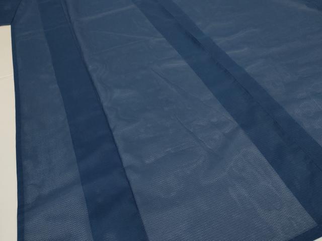 平和屋着物＊夏物　色無地　絽　褐返色　洗える着物　AABK9471jd